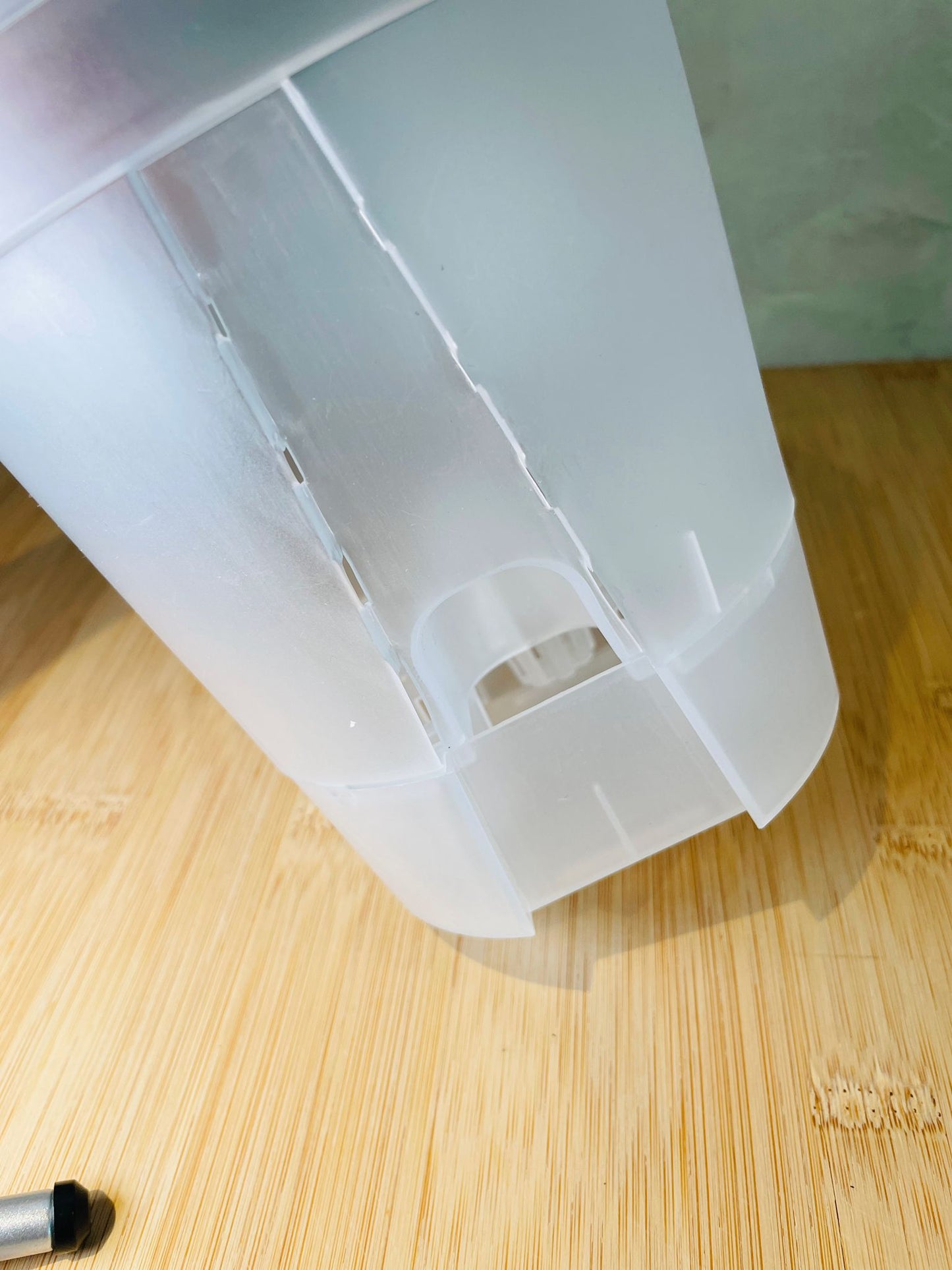 Self Water Clear Pot 5.9"